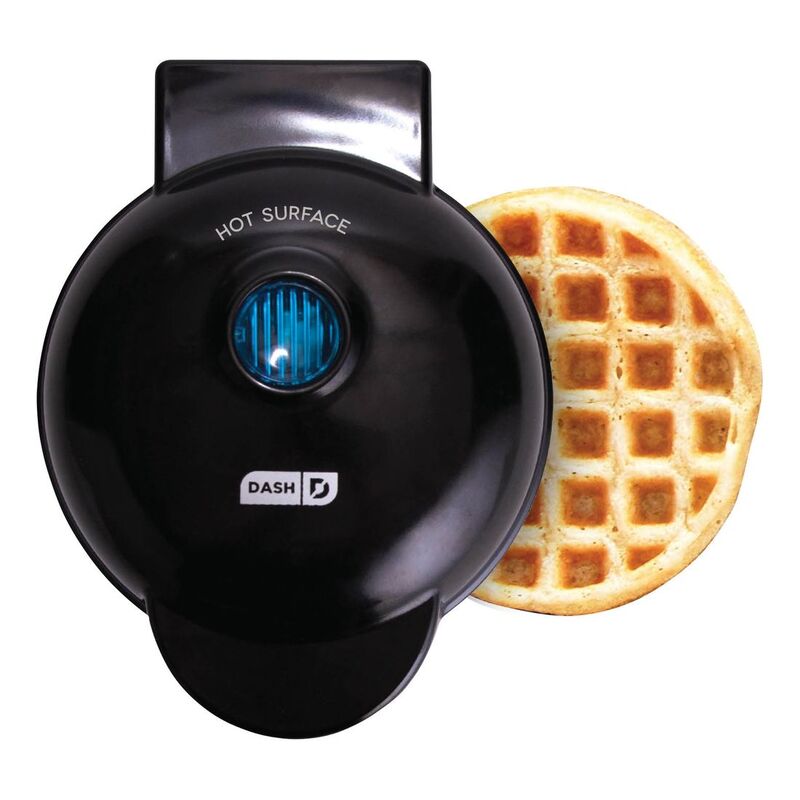 Dash Mini Waffle Maker Black Dash Mini Waffle Maker Black