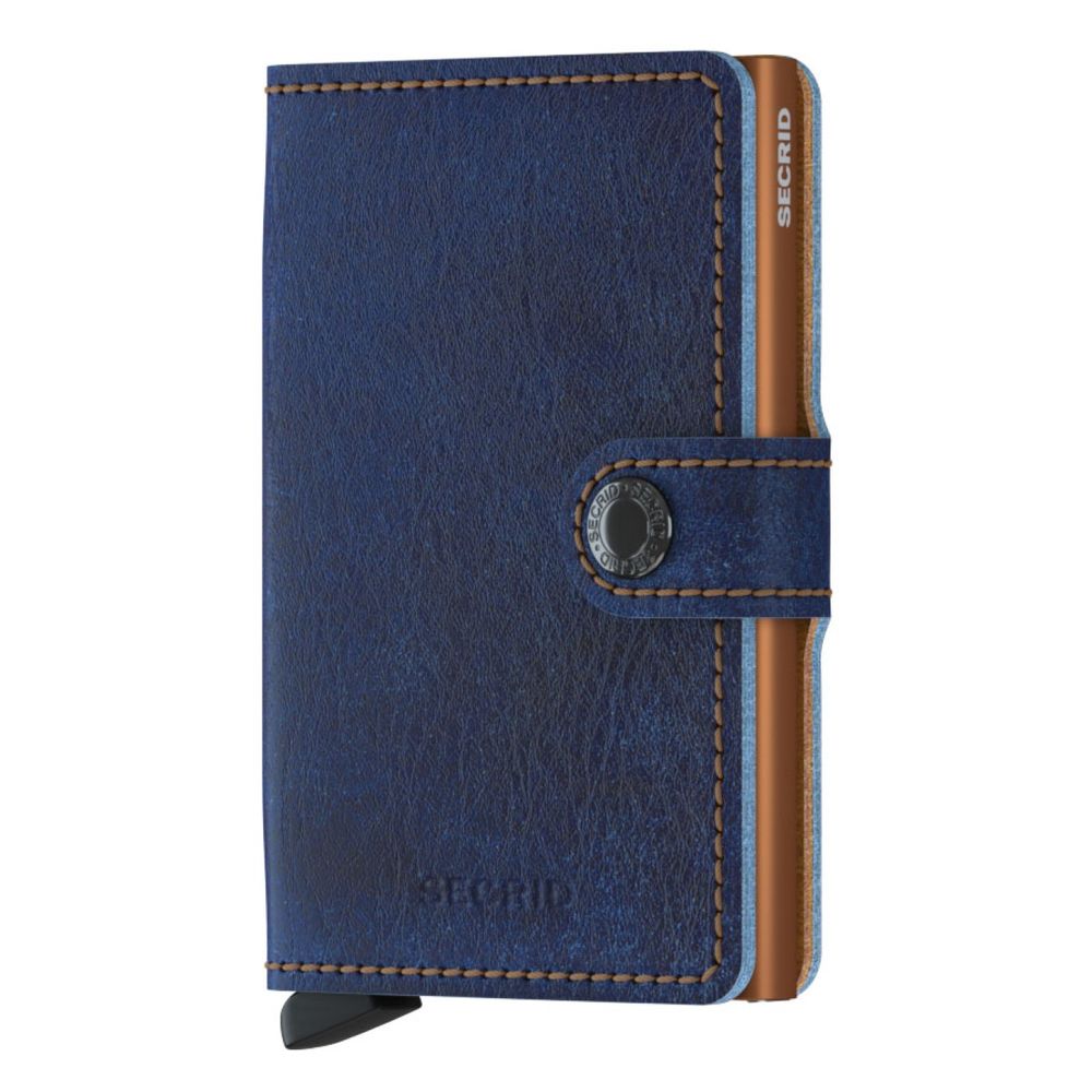Secrid Slimwallet - Indigo 5 Leather - Sand