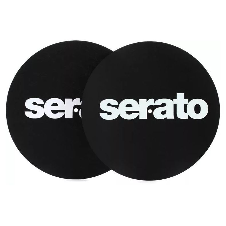 Serato 12Inch Butter Rug Slipmat White W/ Black Logo Serato 12Inch Butter Rug Slipmat White W/ Black Logo