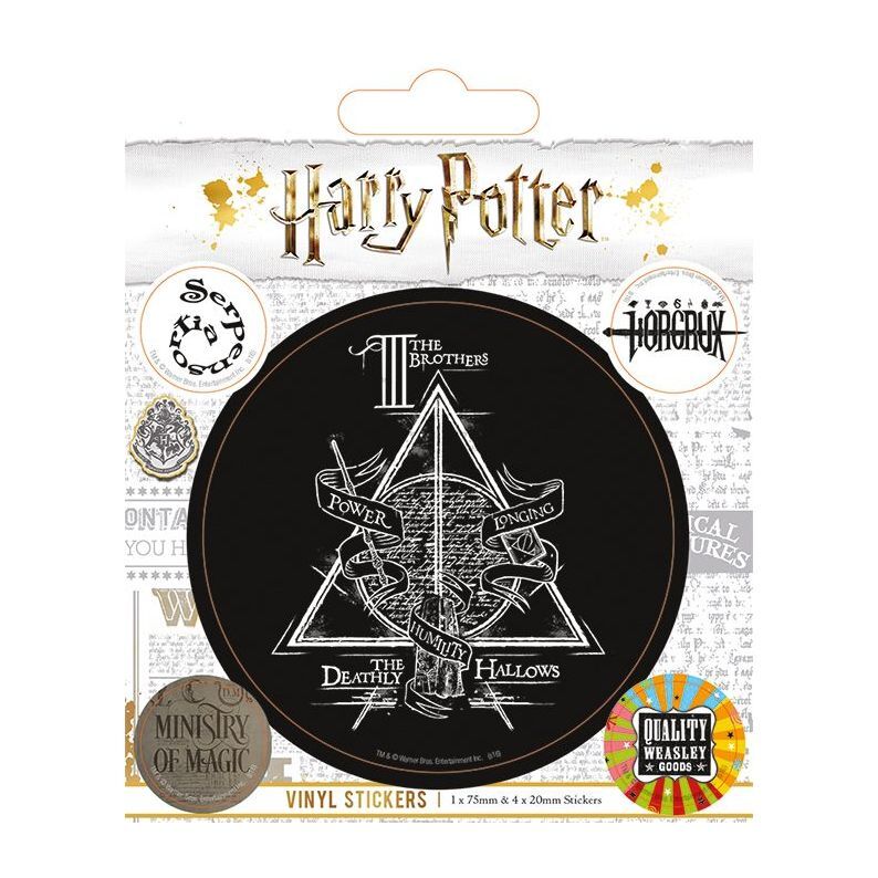 Pyramids Posters Harry Potter Symbols Stickers