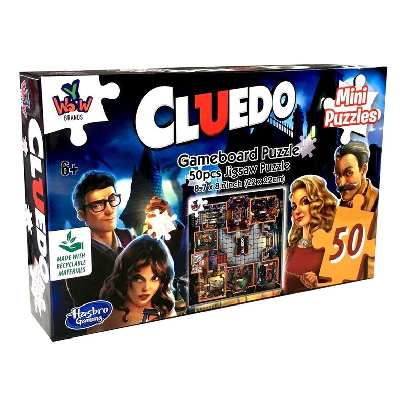 Ywow Games Cluedo Mini Jigsaw Puzzle (50 Pieces)