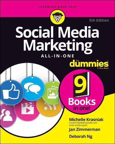 Social Media Marketing All-in-One For Dummies 5th Edition | Michelle Krasniak