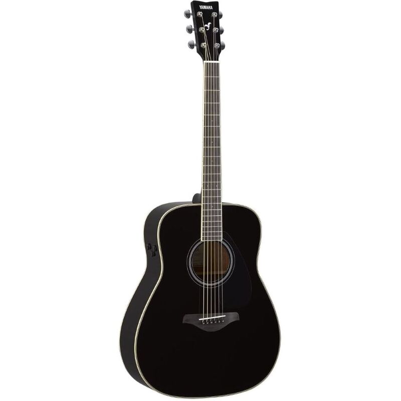 Yamaha FG-TA TransAcoustic Acoustic-Electric Guitar Black Yamaha FG-TA TransAcoustic Acoustic-Electric Guitar Black