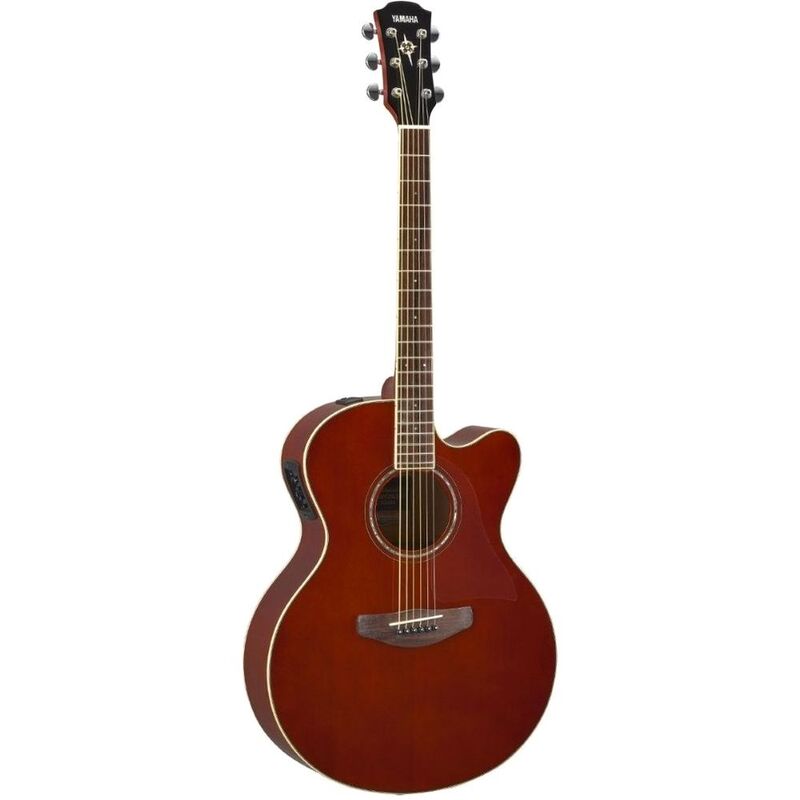 Yamaha CPX600 Electric-Acoustic Guitar Root Beer Yamaha CPX600 Electric-Acoustic Guitar Root Beer