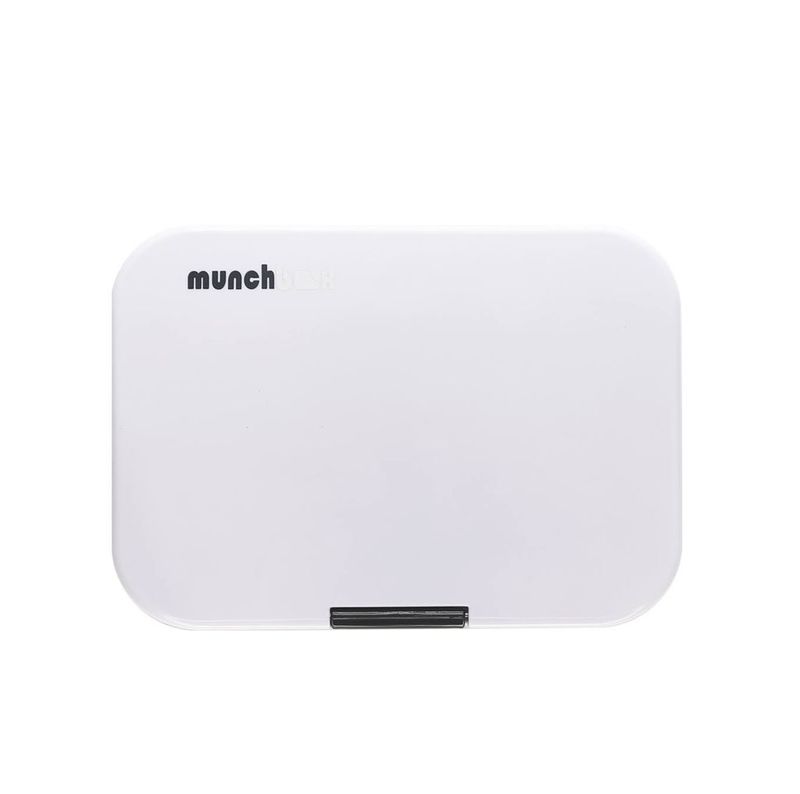 Munchbox Mega3 Milky Way White/Black Lunchbox