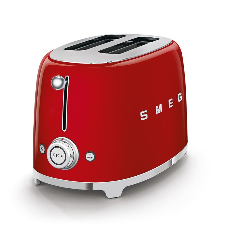 SMEG 2 Slice Toaster 50's Retro Style Red