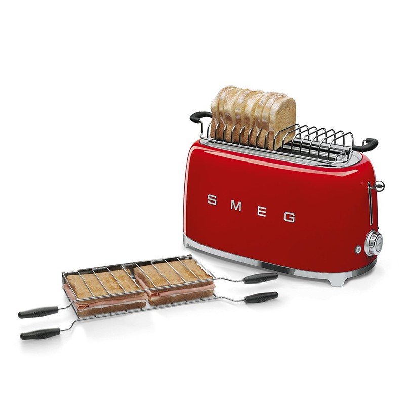 SMEG 2 Slice Toaster 50's Retro Style Red