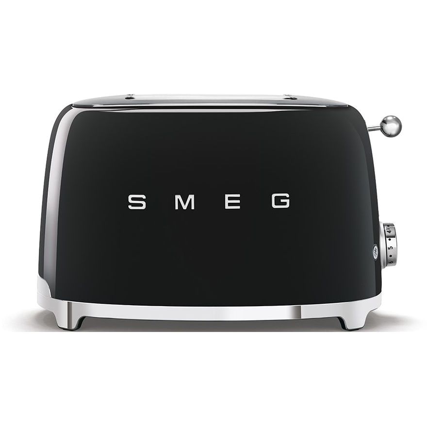SMEG 2 Slice Toaster 50's Retro Style Black