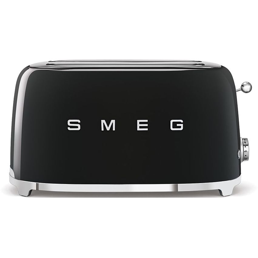 SMEG 4 Slice Toaster 50's Retro Style Black