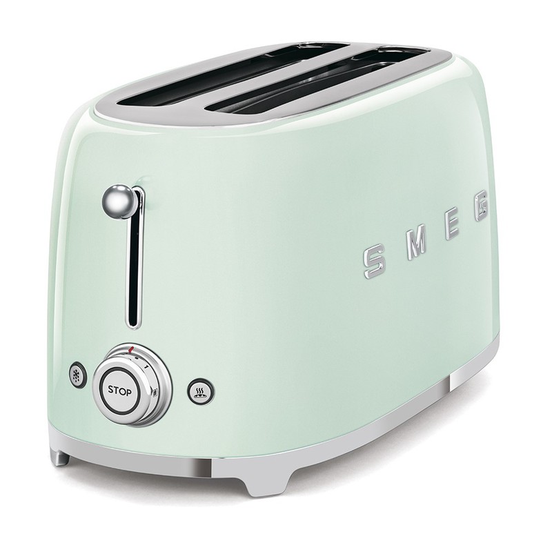 SMEG 4 Slice Toaster 50's Retro Style Pastel Green