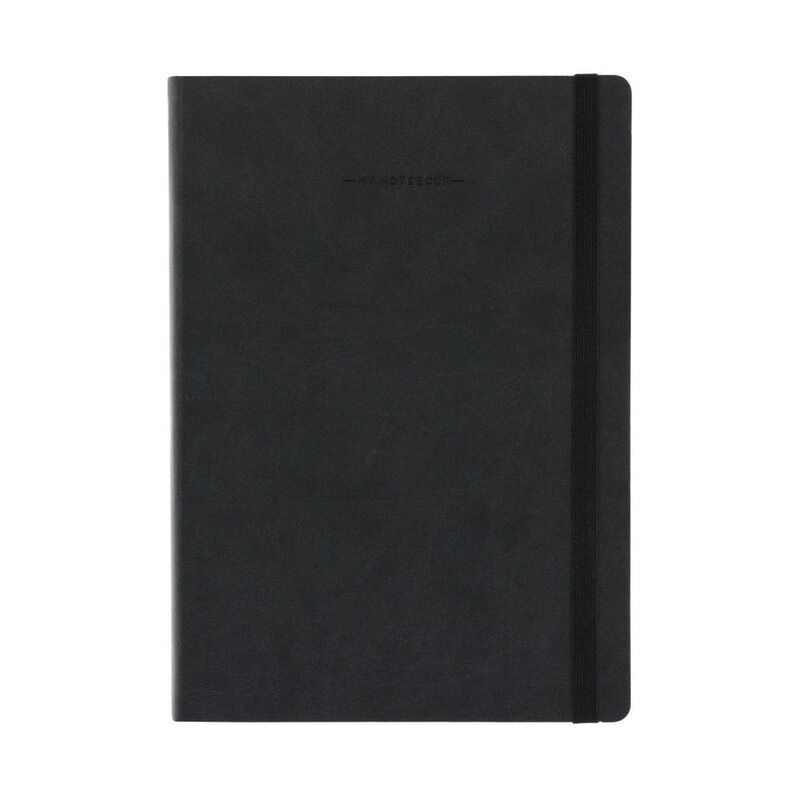 Legami Large Lined Black My Notebook Legami Large Lined Black My Notebook