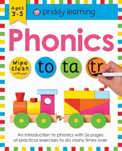 Phonics Wipe Clean Workbooks | Roger Priddy