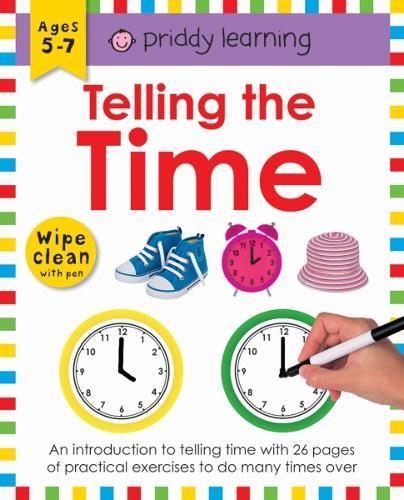 Telling the Time Wipe Clean Workbooks | Roger Priddy Telling the Time Wipe Clean Workbooks | Roger Priddy