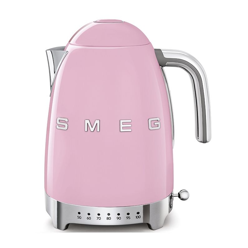 SMEG Variable Temperature Electric Kettle 1.7 Liters - Pink