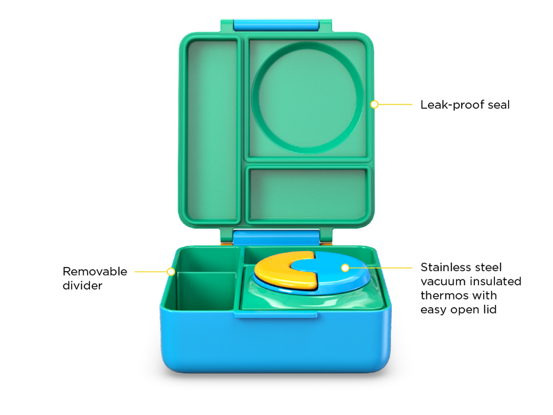 Omiebox Kids Lunchbox Meadow