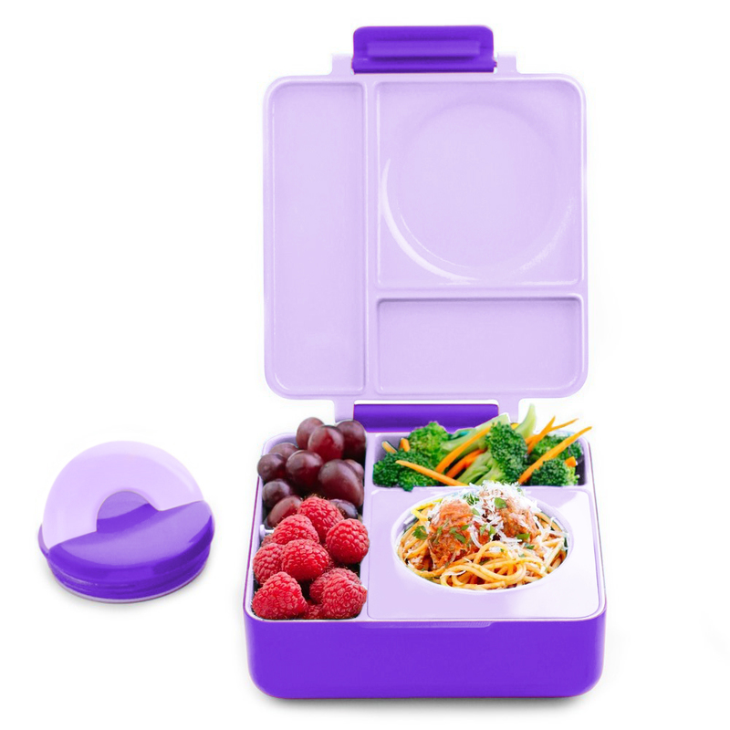 Omiebox Kids Lunchbox Purple Plum