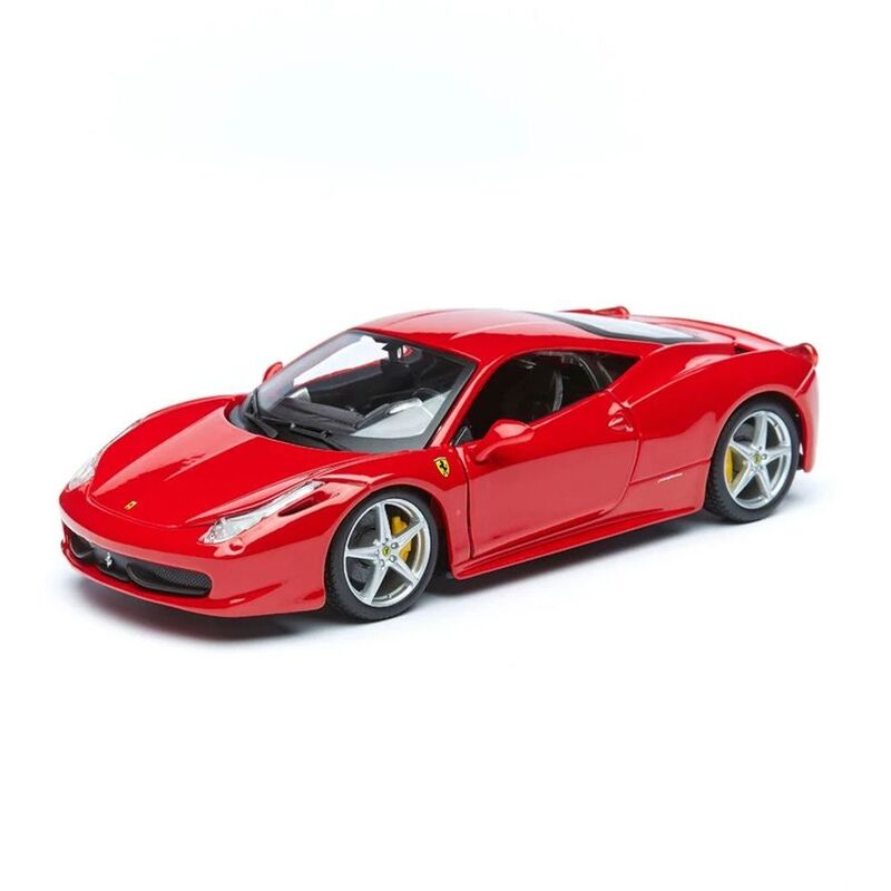 Burago Ferrari 458 Italia 1/24 Scale Die-Cast Car Model Burago Ferrari 458 Italia 1/24 Scale Die-Cast Car Model