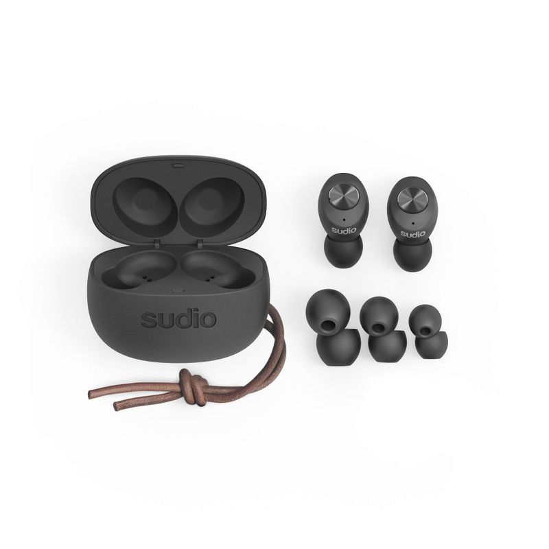 Sudio Tolv True Wireless Earbuds Black