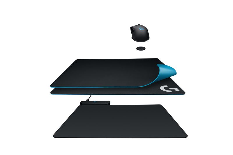 Logitech G 943-000110 Powerplay Wireless Charging System Gaming Mouse Pad (27.5 x 32 x 1.2 cm)