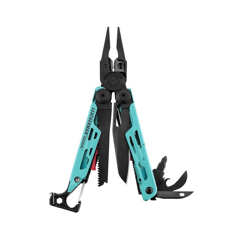 Leatherman Signal Aqua Peg Multi-Tool Pocket Knife