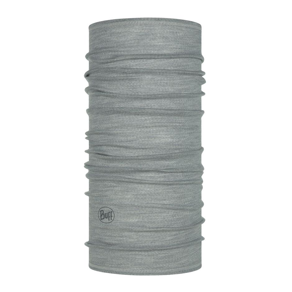 Buff Lightweight Merino Wool Solid Light Grey