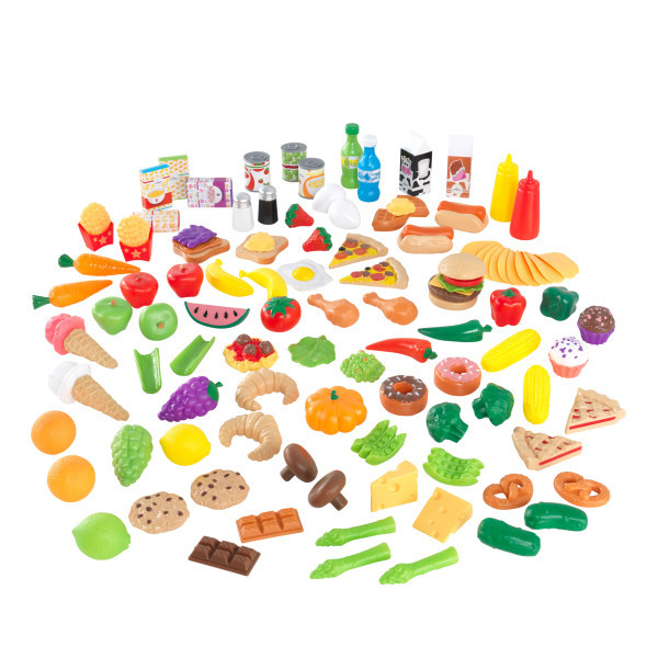 Kidkraft Deluxe Tasty Treats Pretend Play Food (115 Piece) Kidkraft Deluxe Tasty Treats Pretend Play Food (115 Piece)