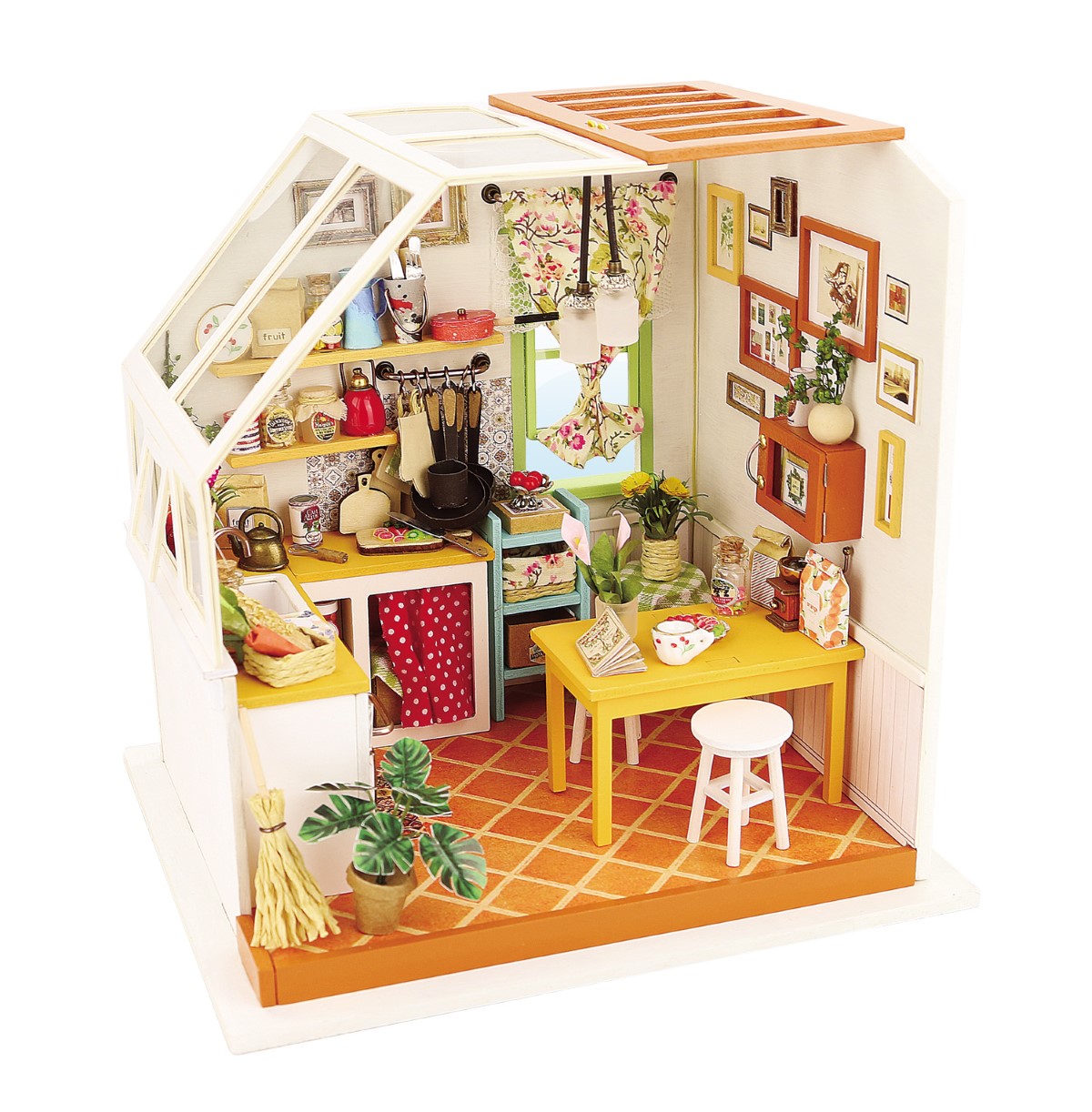 Robotime DIY Dollhouse Kit Jason's Kitchen