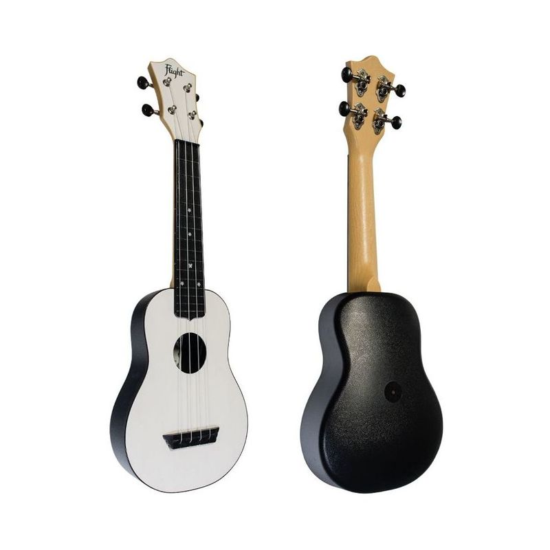 Flight Soprano Ukulele White Na TUS35WH