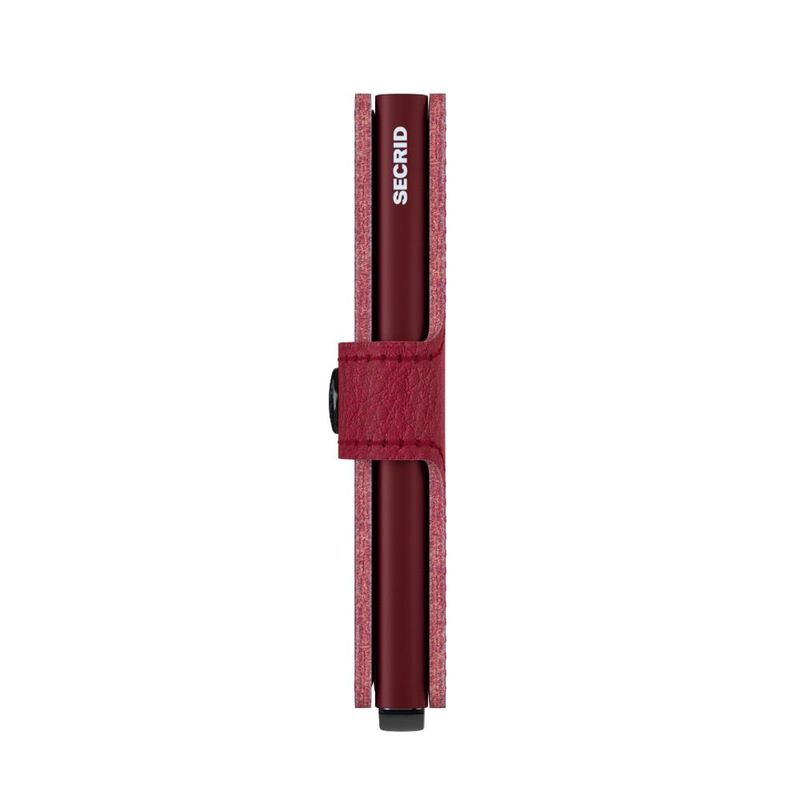 Secrid Miniwallet - Stitch Magnolia Leather - Rosso