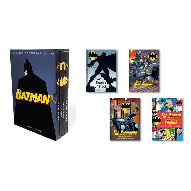 Batman Chronicles of the Dark Knight (4 hardcover illustrated books) | Matthew K Manning