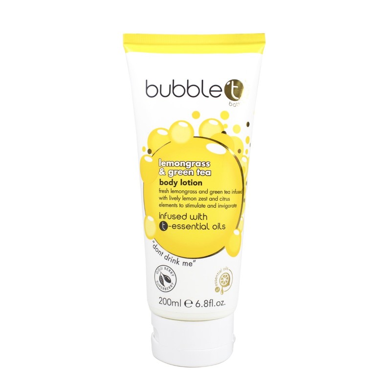 Bubble T Body Lotion Lemongrass & Green Tea