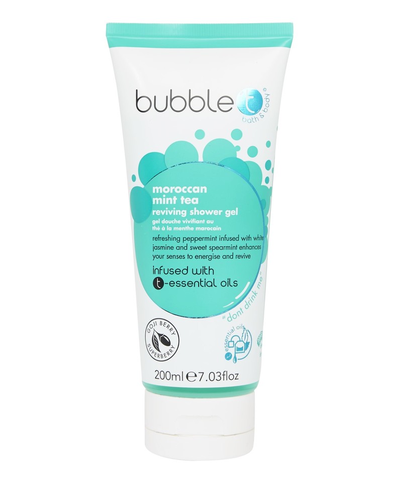 Bubble T Reviving Shower Gel Moroccan Mint Tea