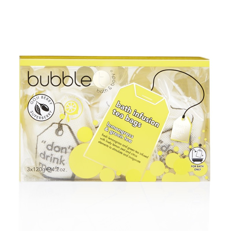 Bubble T Stimulating T Bags Lemongrass & Green Tea