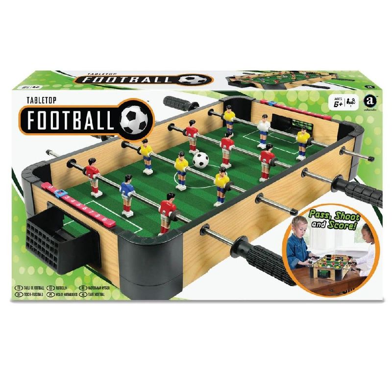 Merchant Ambassador Wood Tabletop Football/Foosball/Soccer (50 cm)