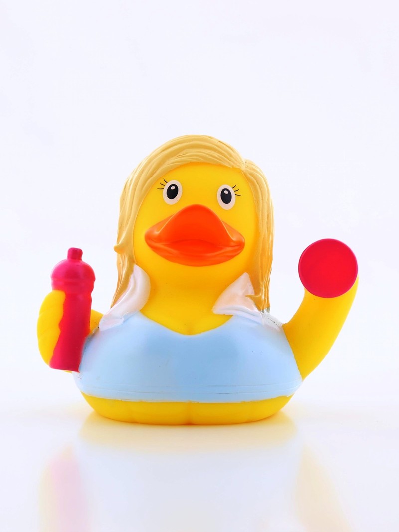 Lilalu Fitness Girl Rubber Duck