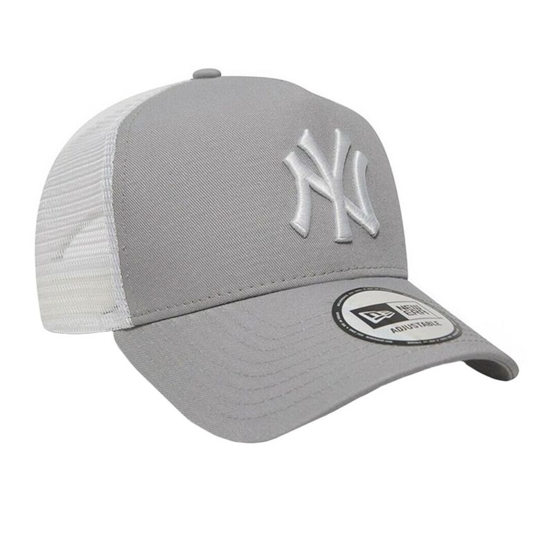 New Era Mlb Clean Trucker 2 Ny Yankees Gray/White Men's cap Os