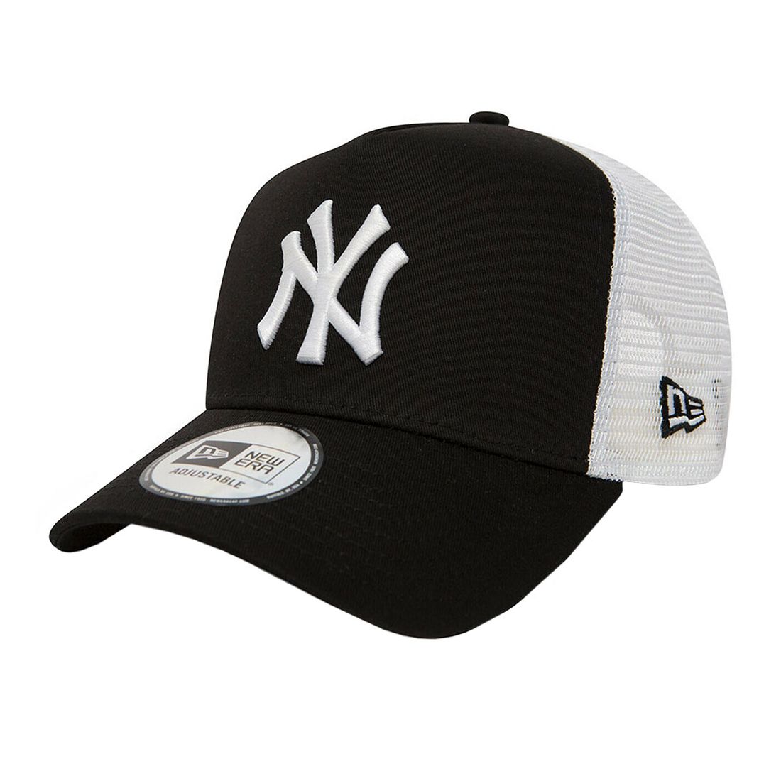 New Era Mlb Clean Trucker 2 Ny Yankees Black/White Men's Cap Os