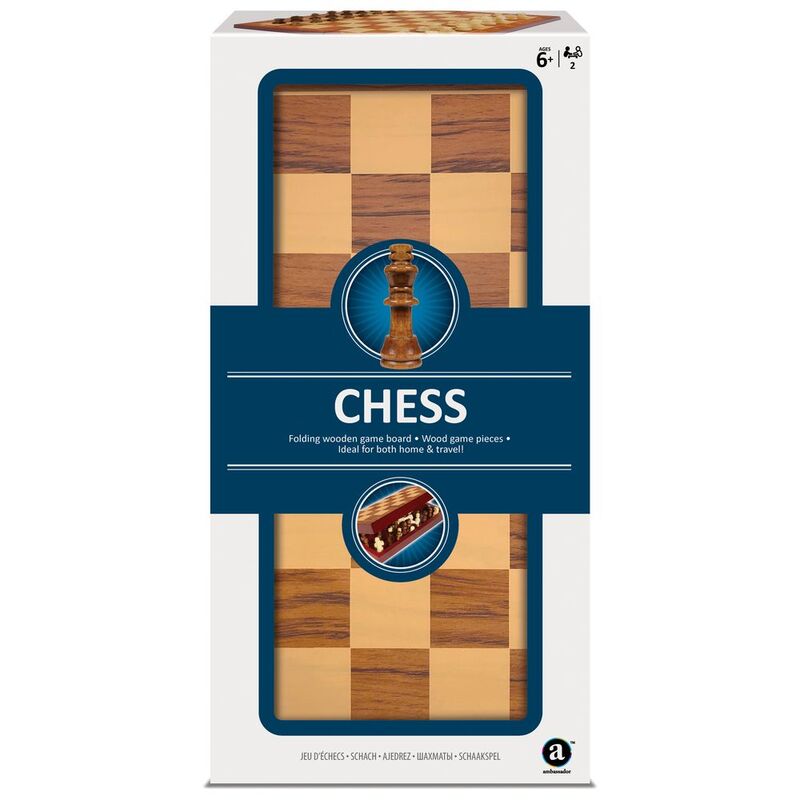 Merchant Ambassador Folding Wooden Chess Set Merchant Ambassador Folding Wooden Chess Set
