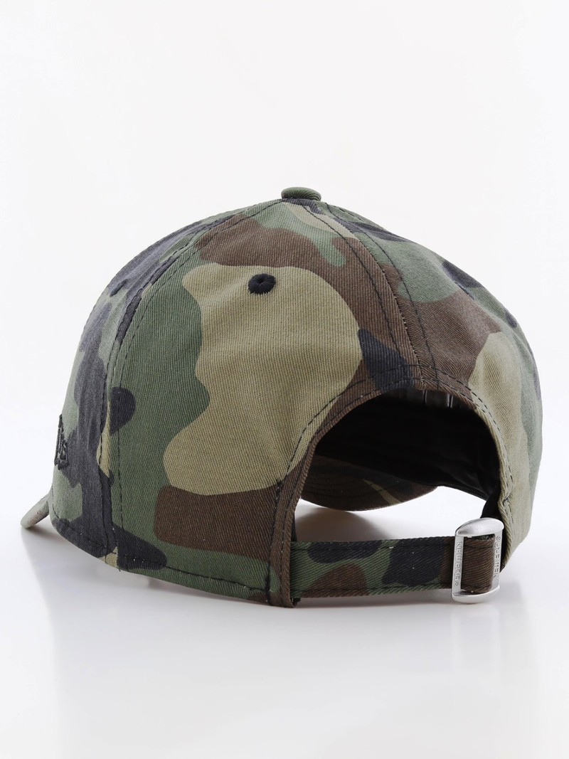 New Era League Essential New York Yankees Woodland Camo Cap