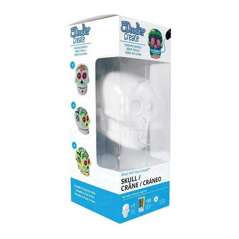 3Doodler Create Skull Canvas Project Kit 3Doodler Create Skull Canvas Project Kit