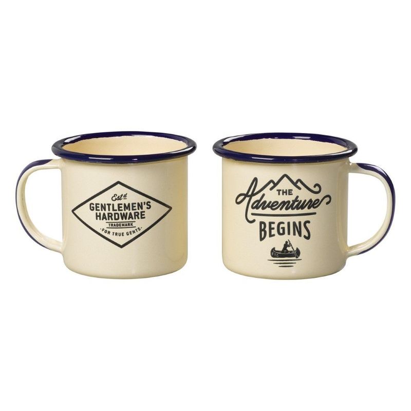 Gentlemen's Hardware Enamel Espresso Cups (Set of 2)