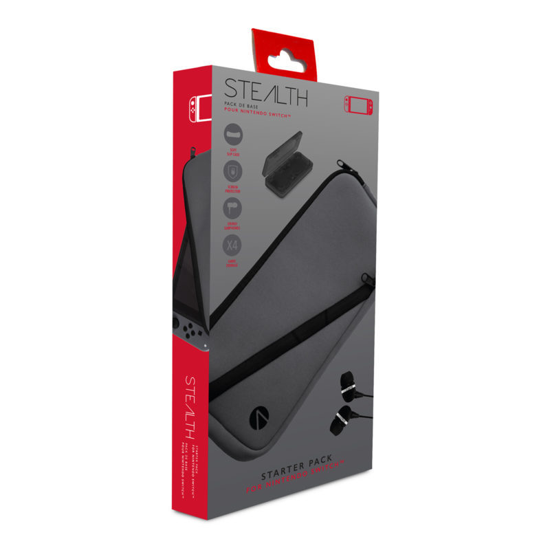 Stealth Starter Pack for Nintendo Switch Black