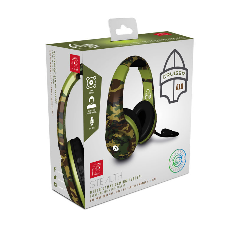 Stealth XP-Cruiser Camo Wireless Gaming Headset