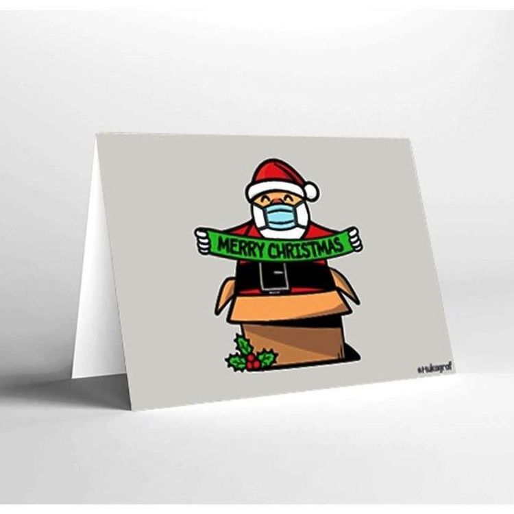 Mukagraf Merry Christmas Greeting Card (17 x 11.5cm) Mukagraf Merry Christmas Greeting Card (17 x 11.5cm)