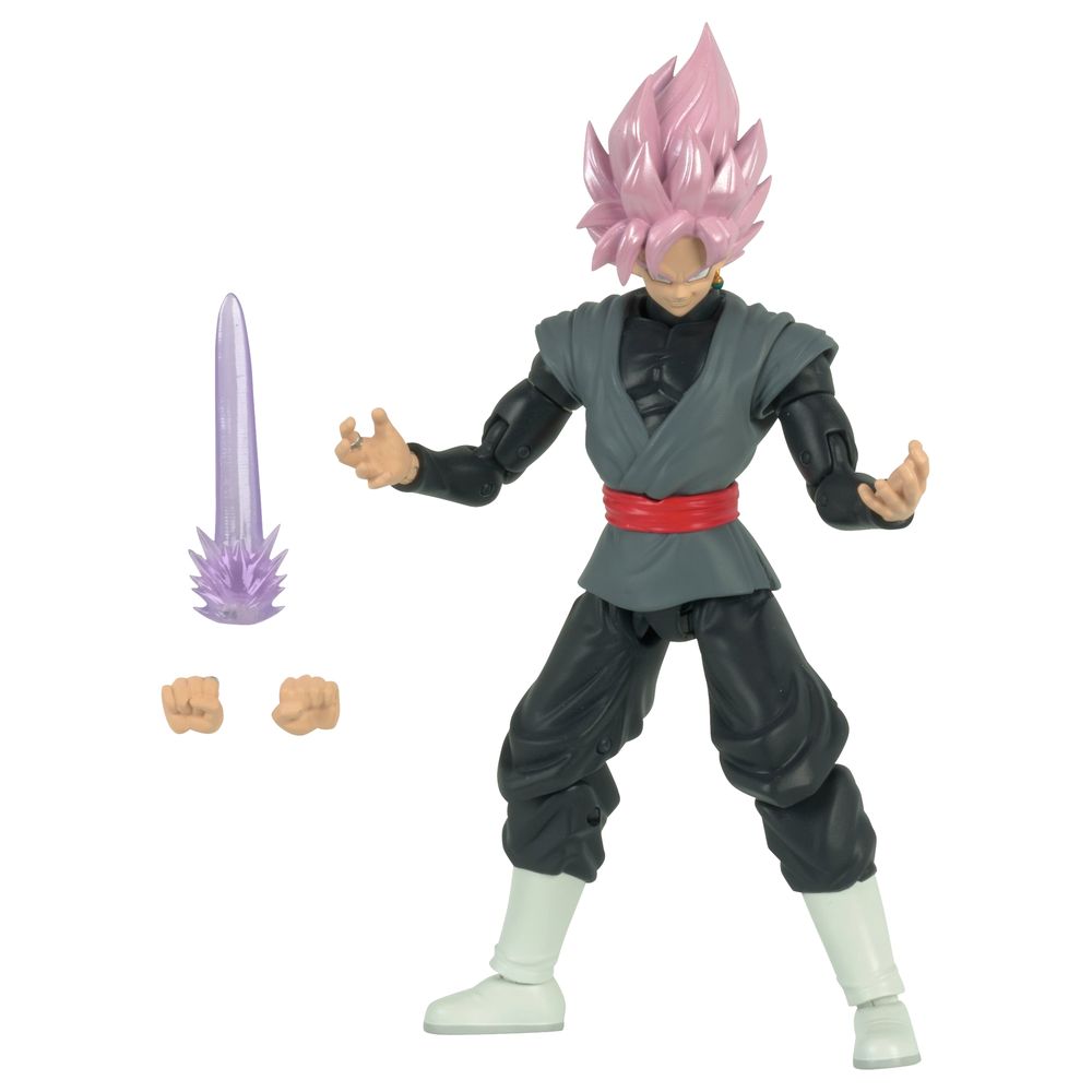 Bandai Dragon Ball Super Dragon Stars Super Saiyan Rose Goku Black Action Figure 6.5 Inch