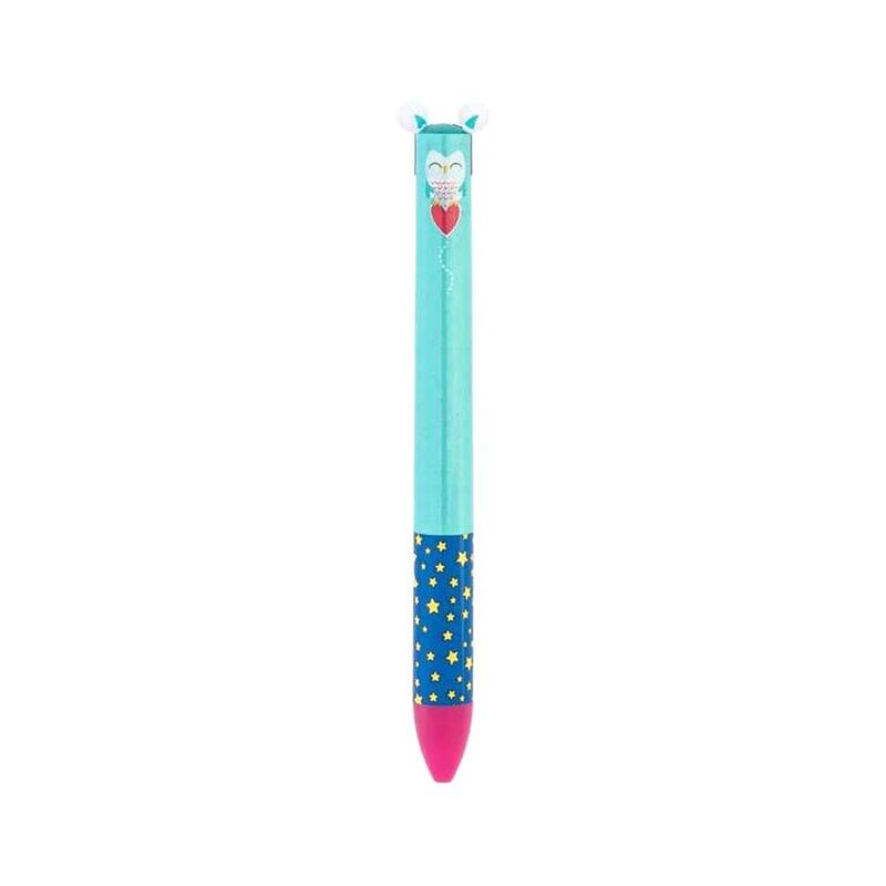 Legami Click & Clack Two Color Pen Owl