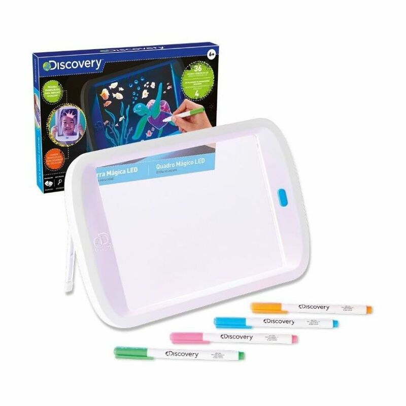 Discovery Toy Drawing Light Board Neon Glow Discovery Toy Drawing Light Board Neon Glow