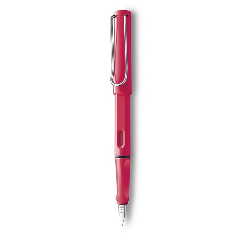 Lamy 41 Fountain Pen Safari Medium Neon Coral