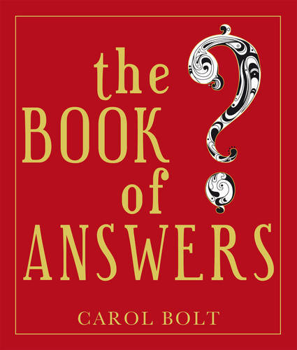 The Book Of Answers | Bolt Carol The Book Of Answers | Bolt Carol