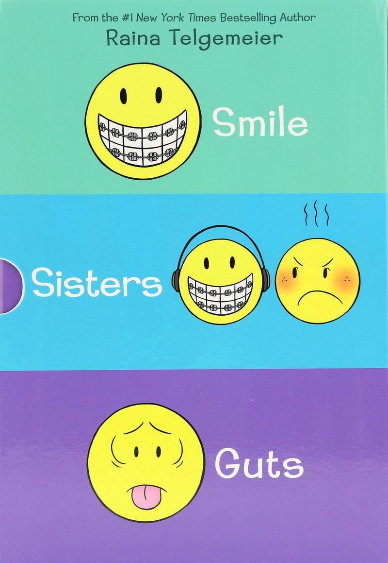 Smile Sisters And Guts the Box Set | Raina Telgemeier